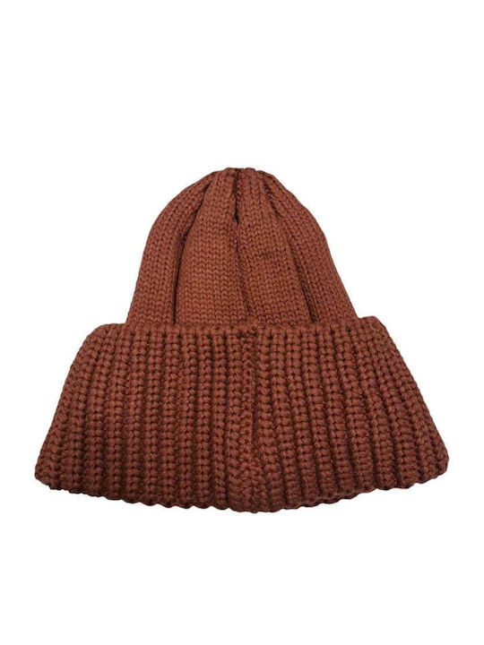 Remix Beanie Unisex Beanie Knitted in Red color