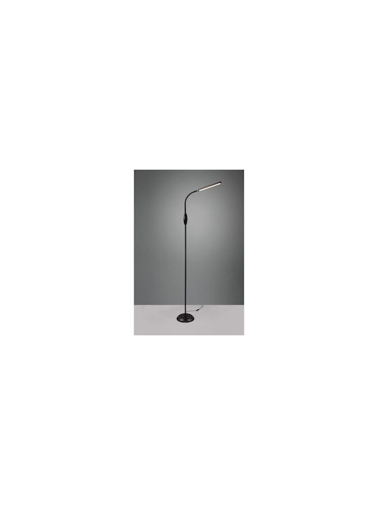 Trio Lighting LED Φωτιστικό Δαπέδου Υ145xΜ21εκ. με Ρυθμιζόμενο Λευκό Φως 700lm Μαύρο