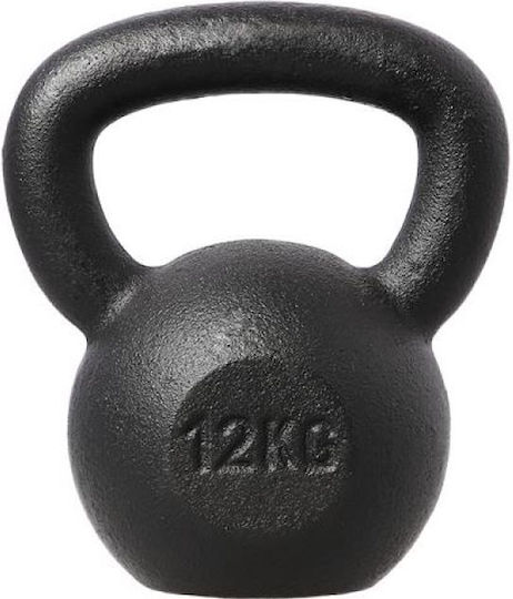 HMS Kzg12 Kettlebell от Чугун 12кг Черен