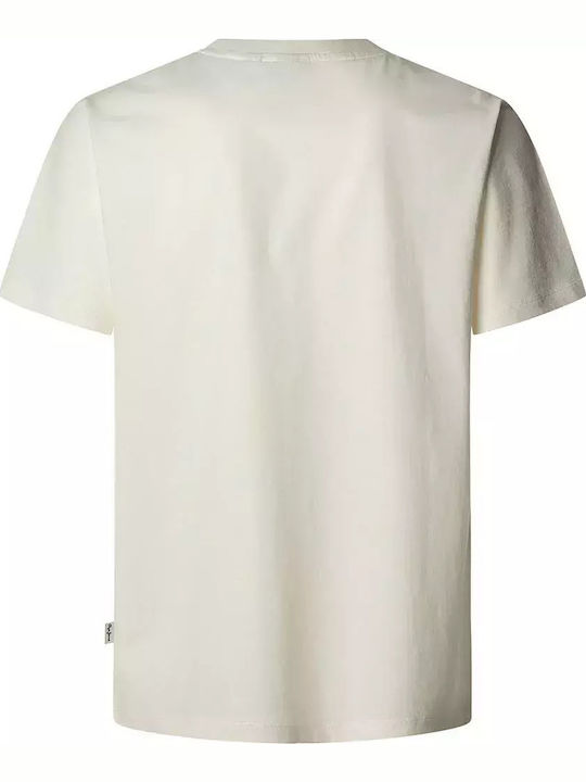 T-shirt Εκρου