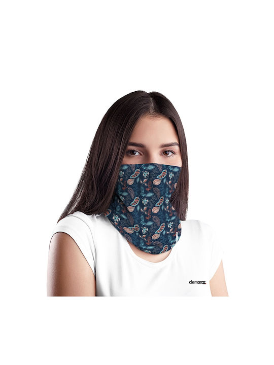 Demaraz Fall Cycling Neck Warmer Blue