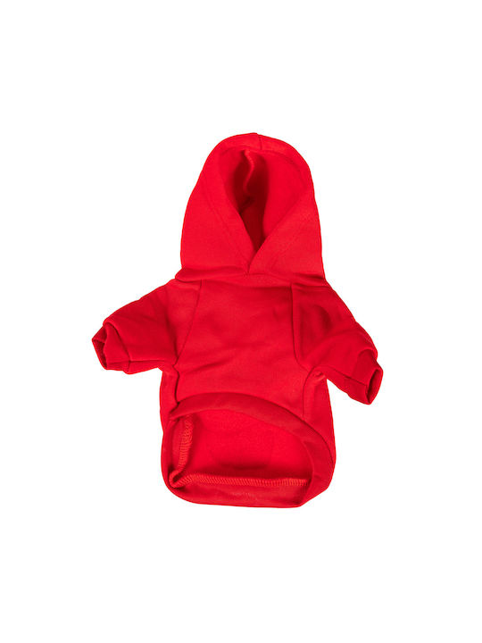 Hund Hoodie Kitty Kapuze – Rot Xs L30xB20cm 1-1,5kg