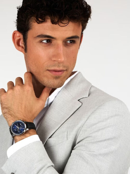 Trussardi Tbridge Ρολόι Μπαταρίας με Μεταλλικό Μπρασελέ