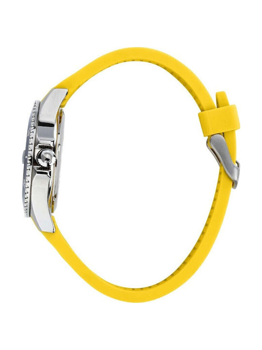 Sector Men's Watch Battery with Yellow Rubber Strap