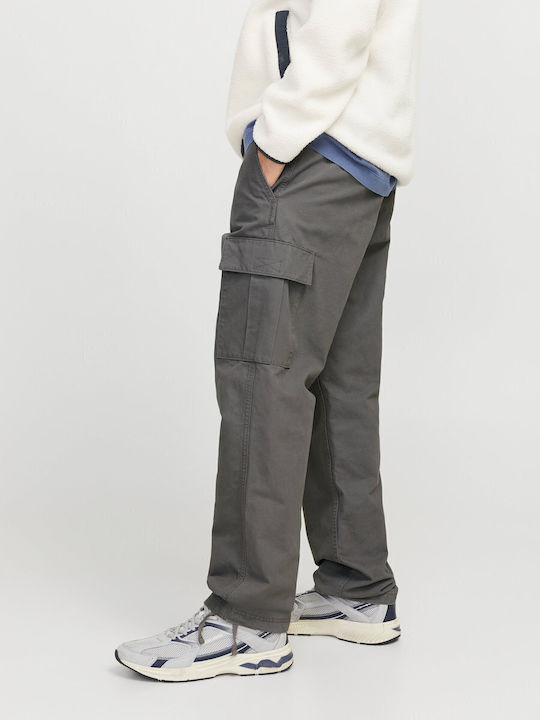 Trousers Cargo in Relaxed Fit Castlerock (grey)