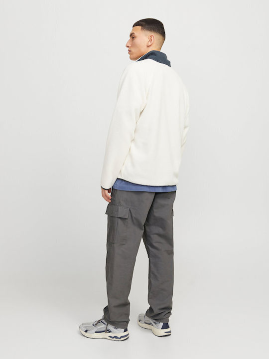 Trousers Cargo in Relaxed Fit Castlerock (grey)