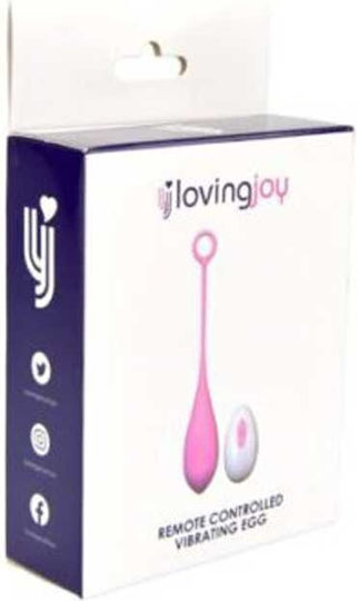 Loving Joy Вибратор Яйца с Дистанционно Управление 20см Розов