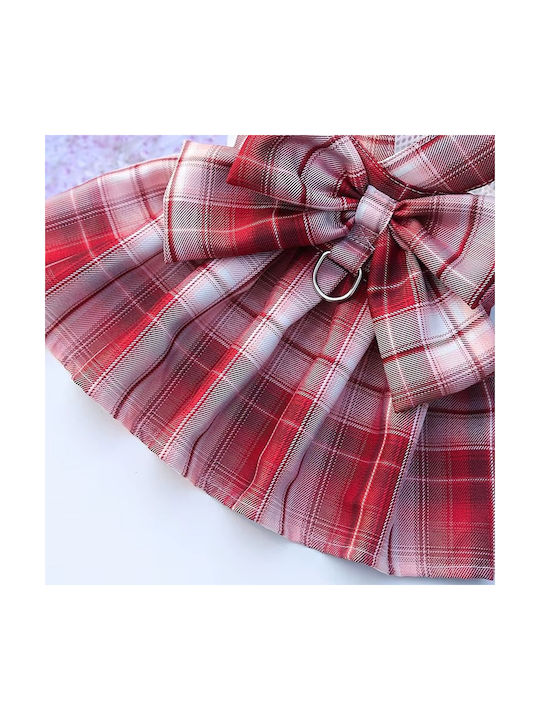 Пола за куче с поводник за разходка лилава 2XL W58xL40cm 7-10kg