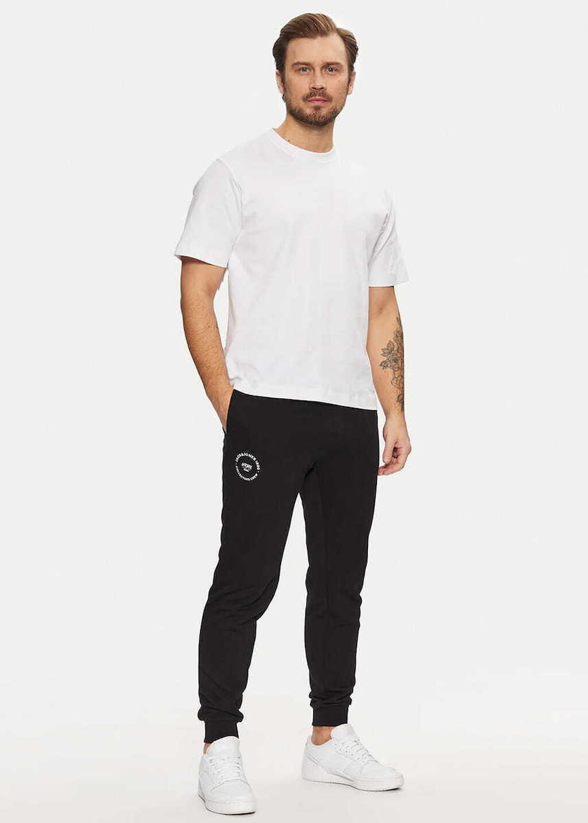 Jack & Jones Gordon Pantaloni de trening cu Elastic Negru 12268442