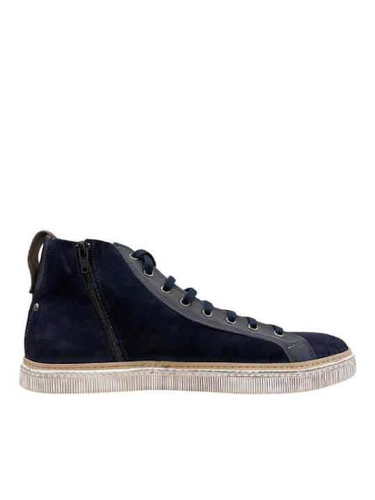 Wildleder Blau Herrenstiefel