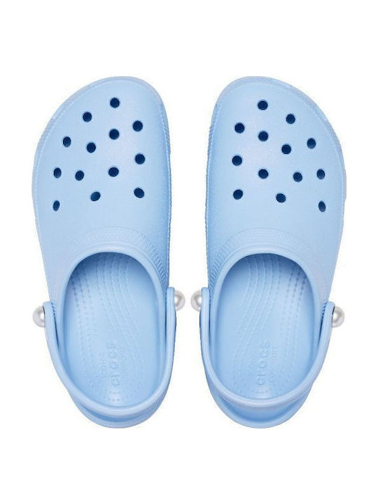Crocs Classic Pearl Women's Clogs Blue
