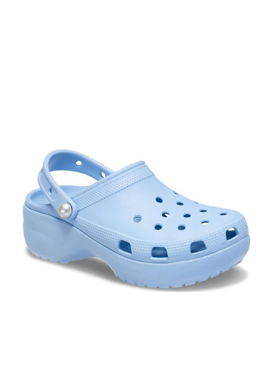 Crocs Classic Pearl Women's Clogs Blue