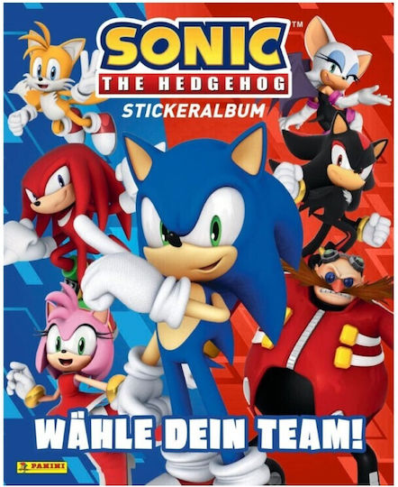 Panini Aufkleber Sonic Hedgehog