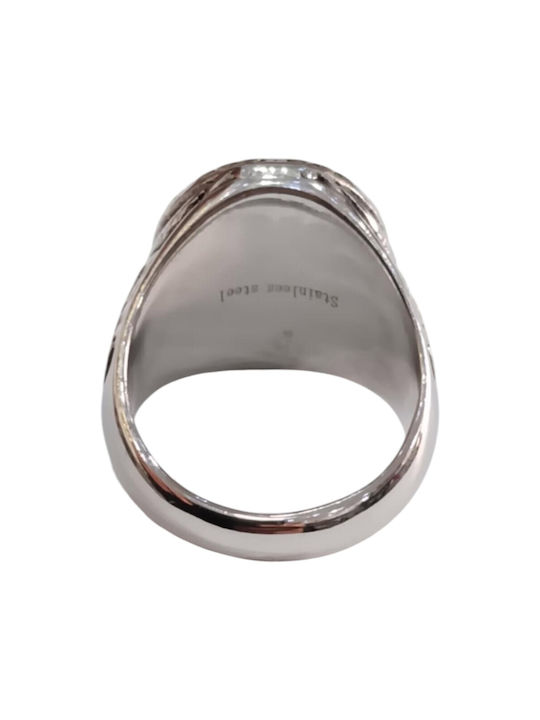 One Jewellery Ανδρικό Δαχτυλίδι από Ατσάλι