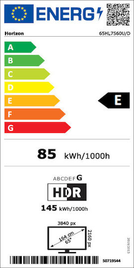Horizon-Europe Смарт Телевизор 65" 4K UHD Direct LED 65HL7560U/D HDR (2024)