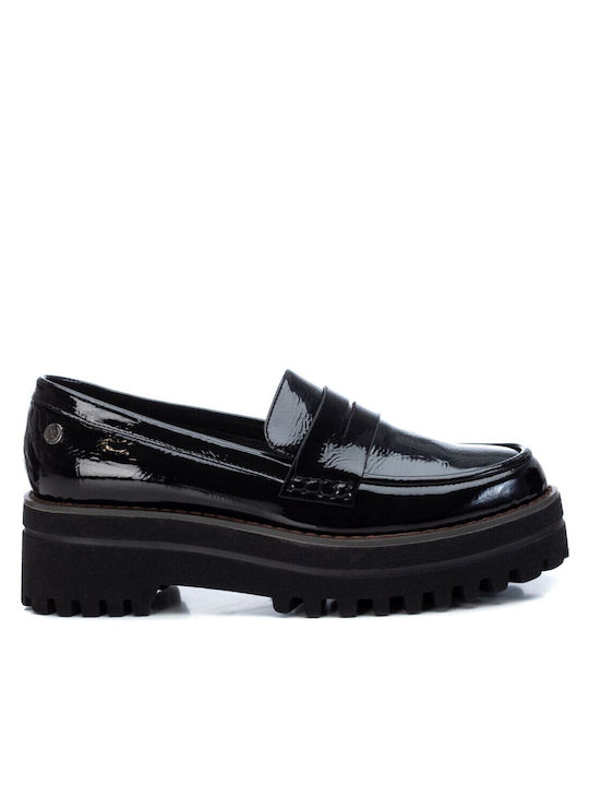 Xti Women's Loafers in Black Color