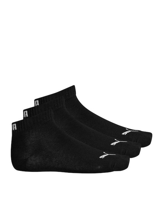 PUMA Παιδικές Κάλτσες Quarter Λευκές 3 Ζευγάρια