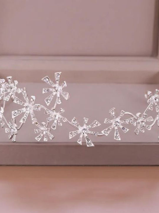 Beautiful Crystal Bridal Hair Decoration Silver Aneta Dimensions Length 38cm Width 6cm