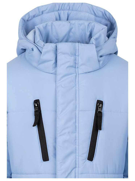 Kids' Casual Jacket with Hood Light Blue