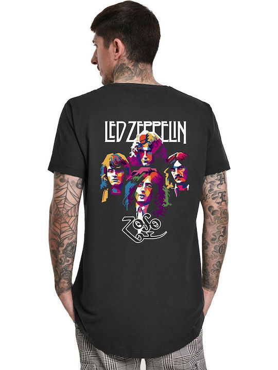 Tricou Led Zep 1 Rock Avenue Negru Tricou Led Zep 1 Rock Avenue Negru