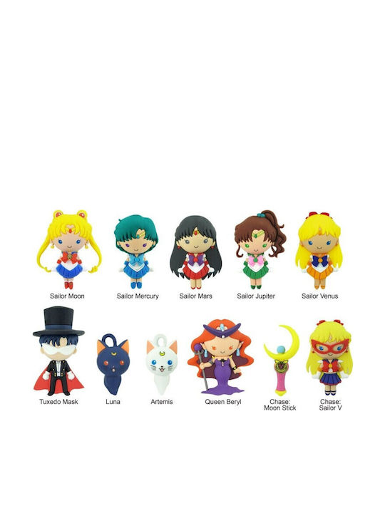 Sailor Moon 3d Pvc Bag Clips Series 1 Display 24