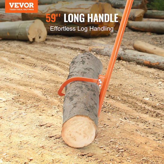 Vevor Cant Hook Tool 59 Εργαλεία Υλοτομίας Κυλίνδρους Χάλυβα Βαρέως Τύπου