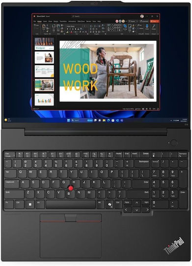 Lenovo ThinkPad E16 Gen 2 (Intel) 16" IPS FHD+ (Ultra 7-155H/16GB/1TB SSD/W11 Pro) Black (US Keyboard)
