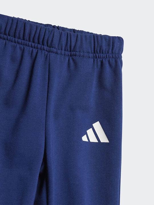 Παιδικό Σετ Φόρμας Light Blue/navy 2τμχ Essentials Big Logo French Terry