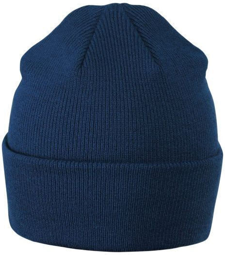 Beanie Unisex Beanie Gestrickt in Blau Farbe