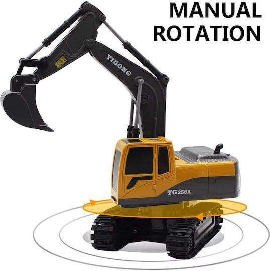 Jiahua Teleghidat Excavator Galben