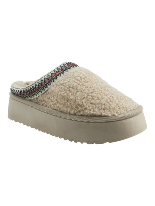 Plato Slippers Beige