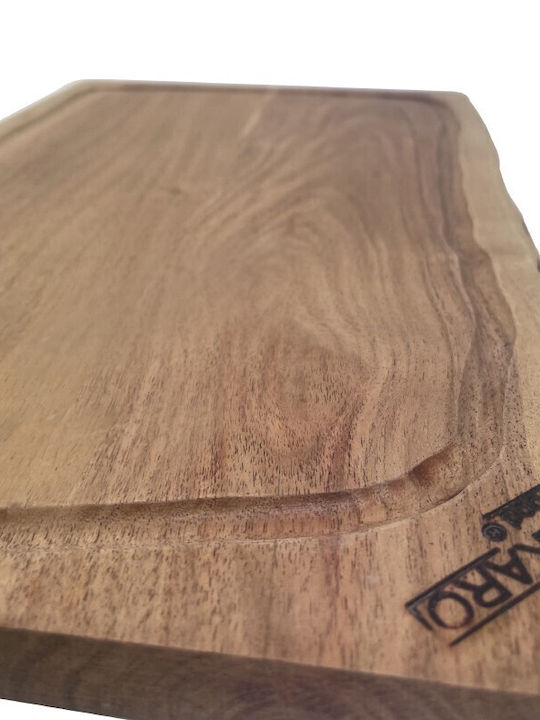 Nakaro Wood Πλατώ Σερβιρίσματος Ξύλινο 42x25εκ.