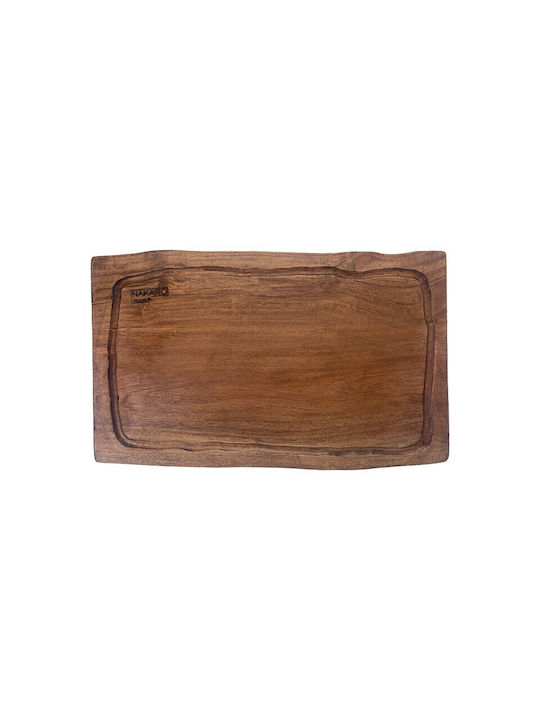 Nakaro Wood Wooden Serving Platter 36x26cm