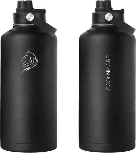 Cool'NMore Jet Μπουκάλι Θερμός Ανοξείδωτο BPA Free 2.6lt Jet Black