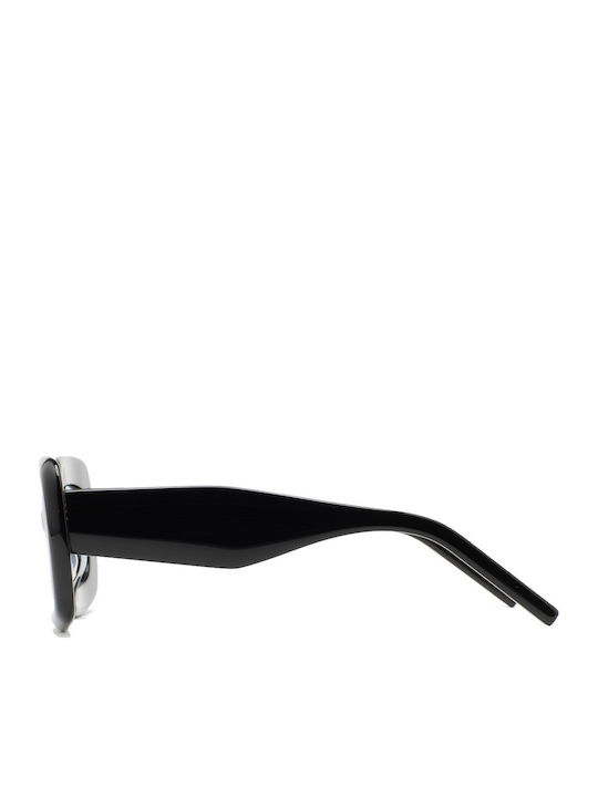 Kaleos C001 Unisex Sunglasses with Black Plastic Frame and Black Lens BALIN 1