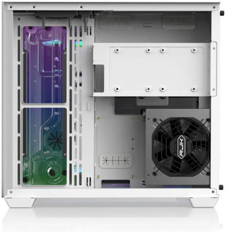Raijintek Paean C7 Gaming Midi Tower Computer Case with Window Panel White