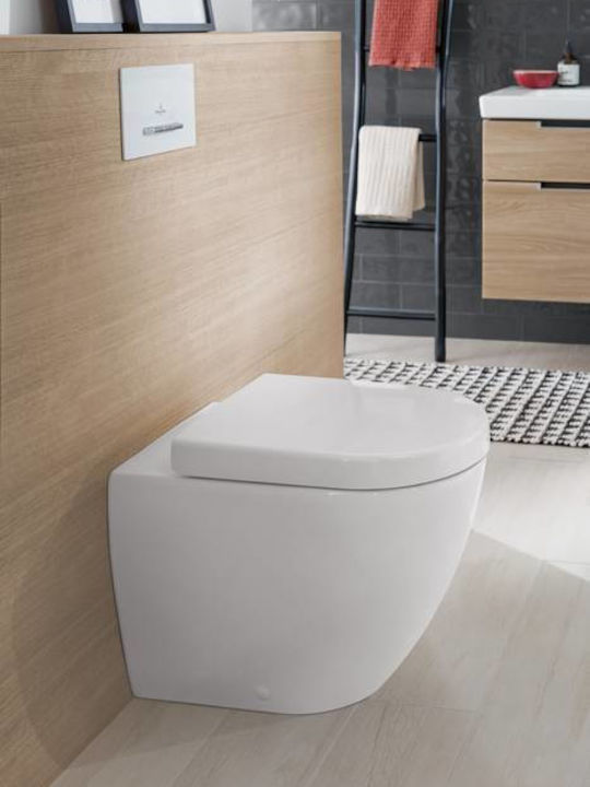 Villeroy & Boch Toilettenbrille Soft-Close Kunststoff Weiß