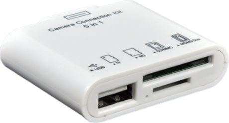Eaxus 5 in 1 Card Reader & USB for Ipad (30-pin)
