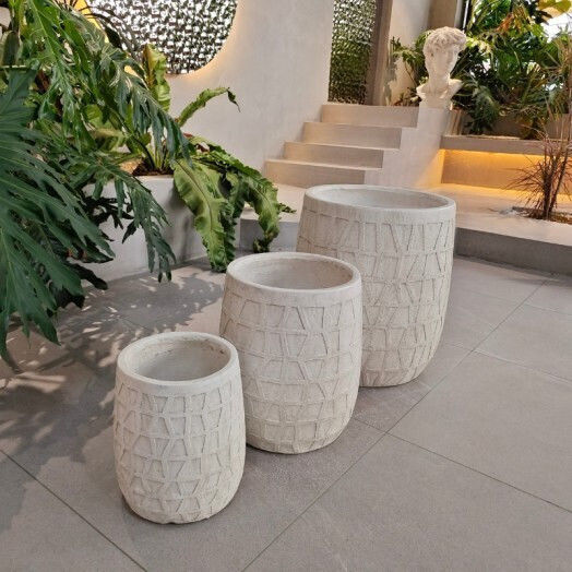 Harmony Pot Ceramic 29x29x38cm.