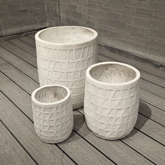 Harmony Pot Ceramic 29x29x38cm.