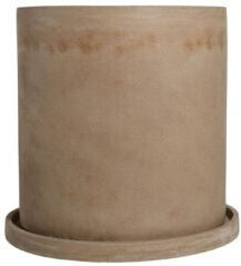 Harmony Pot Ceramic Taupe 40x40x43.5cm.