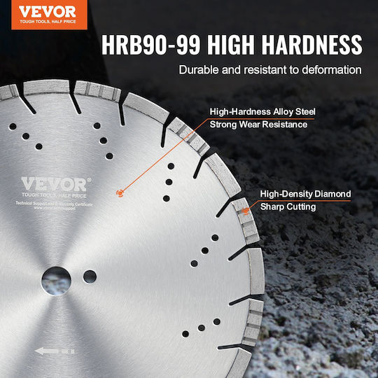 Vevor Cutting Disc Construction Materials Hole Diameter 14mm 1pcs