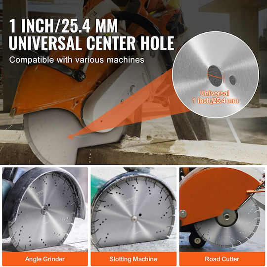 Vevor Cutting Disc Construction Materials Hole Diameter 14mm 1pcs