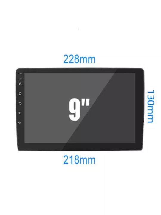 Автомобилна Аудио Система (Блутут/USB/WiFi/GPS/Apple-Carplay/Android-Auto) с Тъчскрийн 9"