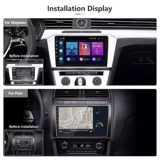 Car Audio System for Nissan Qashqai 2006-2013 (Bluetooth/USB/WiFi/GPS/Apple-Carplay/Android-Auto) with Touch Screen 9"