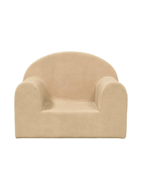 Sofa with Armrests Beige 52x34x40cm