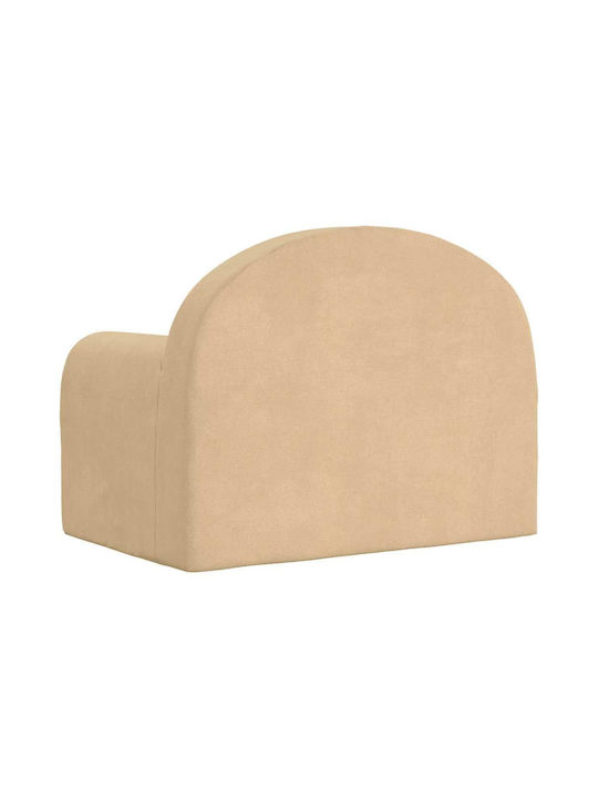 Sofa with Armrests Beige 52x34x40cm