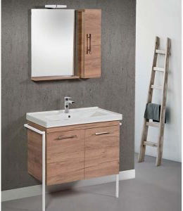 Mabo Bathroom Mirror with Cabinet with Length 60cm