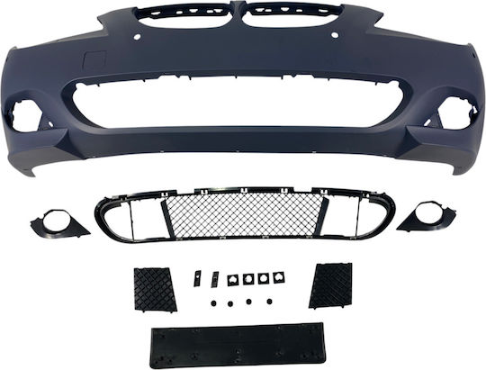 Front Bumper BMW E60 E61 M Pack Design Without Parktronic 2003-2010 Parktronic 2007-2011