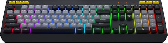 HATOR Icefall Gaming Μηχανικό Πληκτρολόγιο με RGB φωτισμό (Αγγλικό US)
